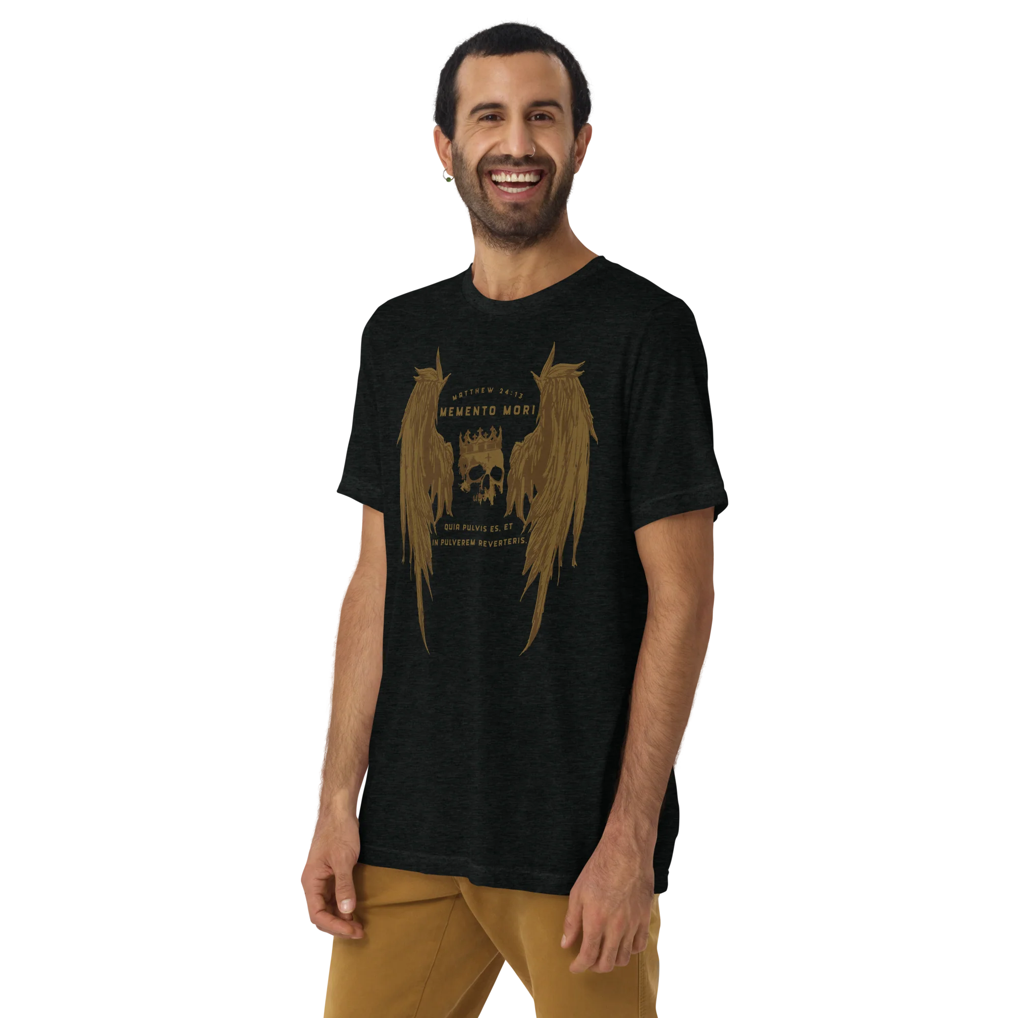 Memento Mori 1 Tri-Blend t-shirt - Image 6
