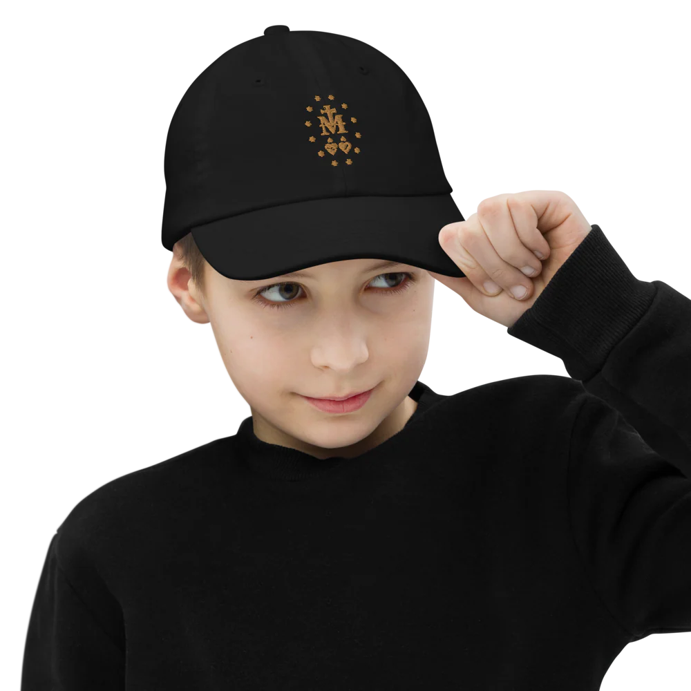 Miraculous Medal Youth baseball cap - Image 2