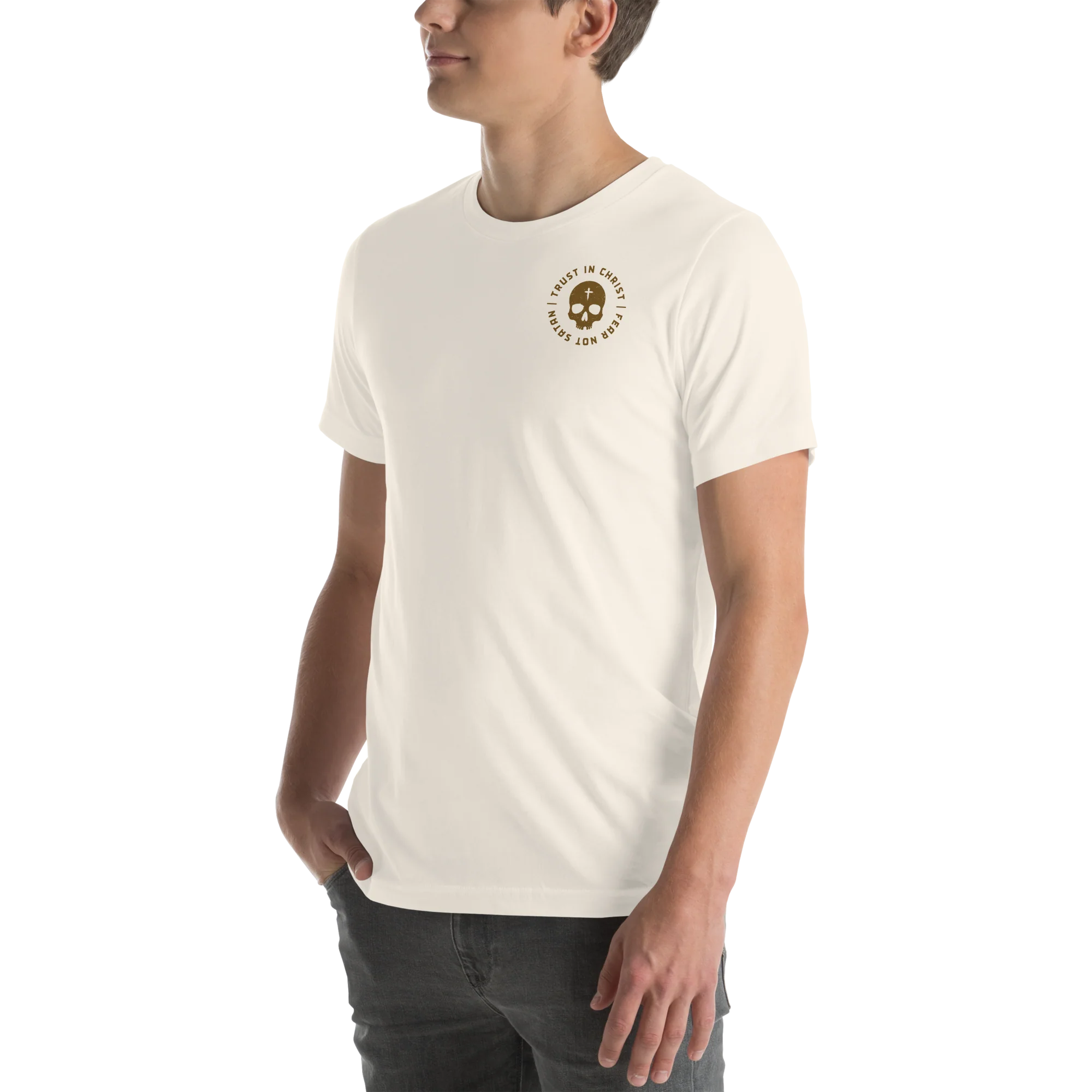 Trust in Christ Crew Neck Tee - Image 11