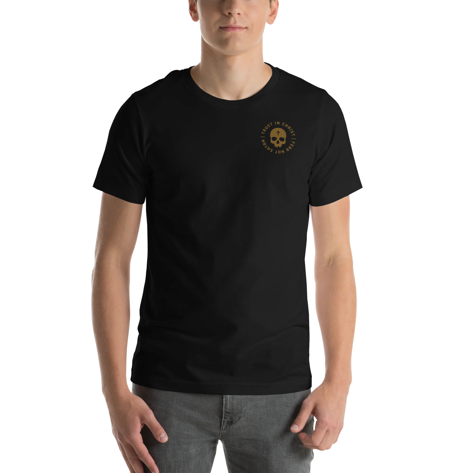 Trust in Christ Crew Neck Tee - Image 2