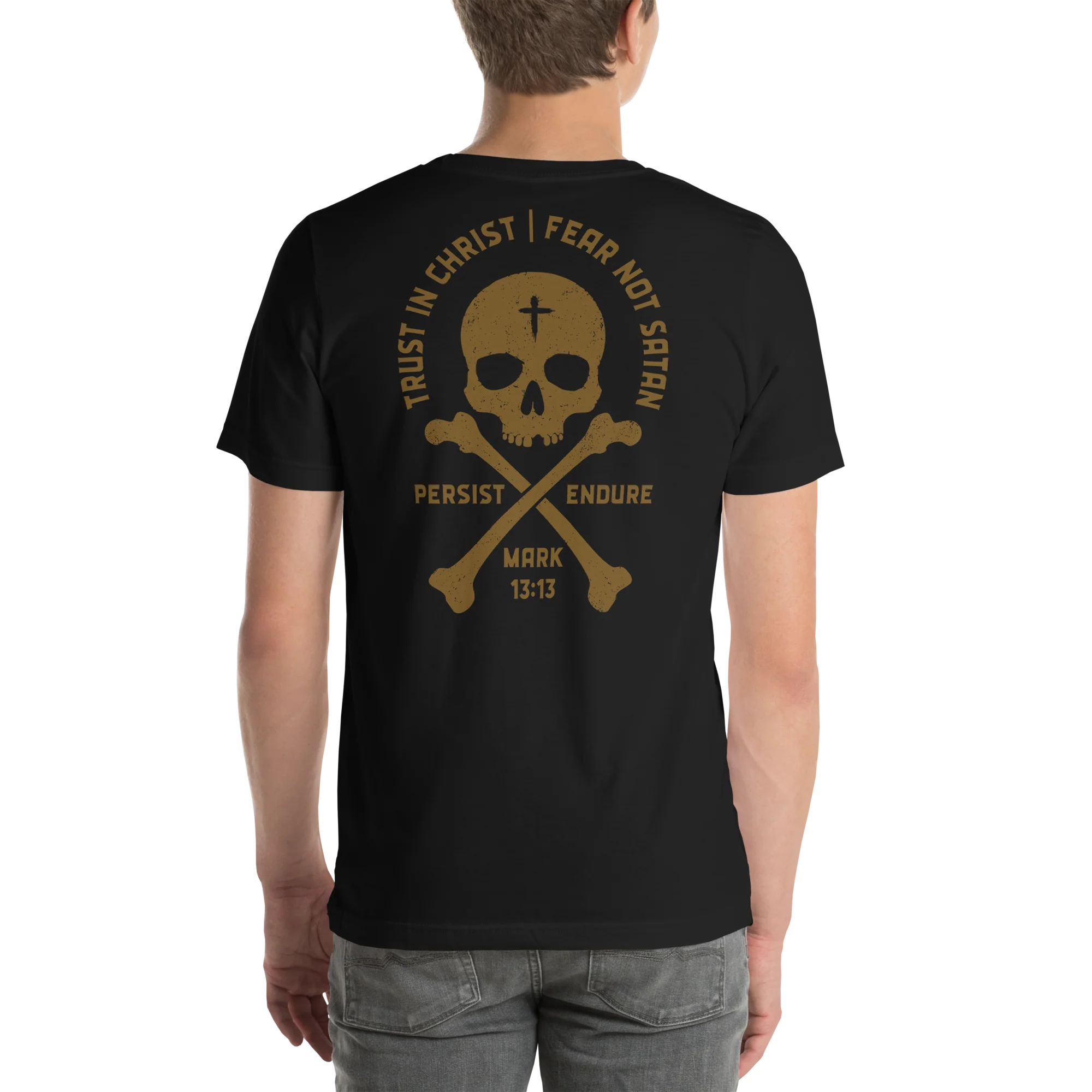 Trust in Christ Crew Neck Tee - Image 3